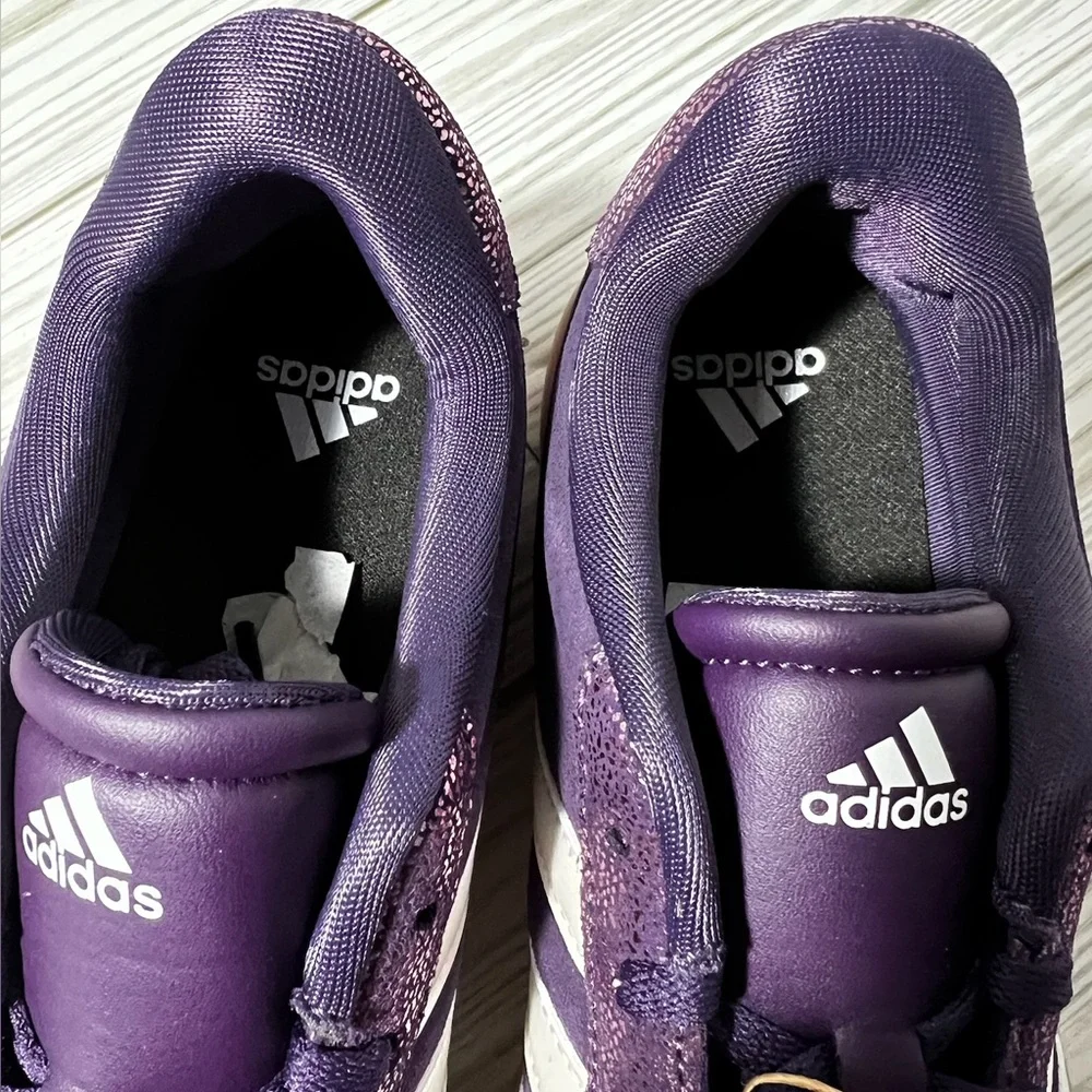 Adidas VL‎ Court 3.0 youth kids sneakers shoes purple size 6 JS3485 - Picture 10 of 14